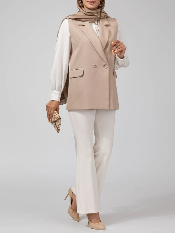 پوشاک زنانه برنس 3 جلیقه زنانه برنس Bornos