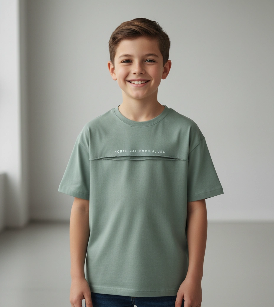 تیشرت پسرانه مرینو Merino کد 1717