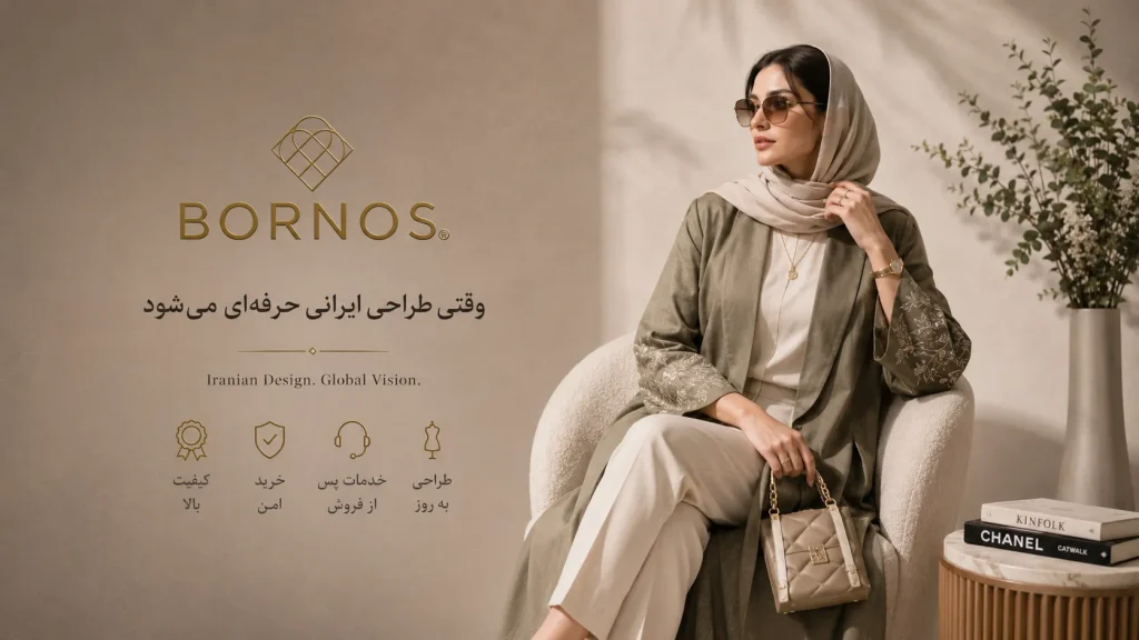 پوشاک زنانه برنس Bornos (5)