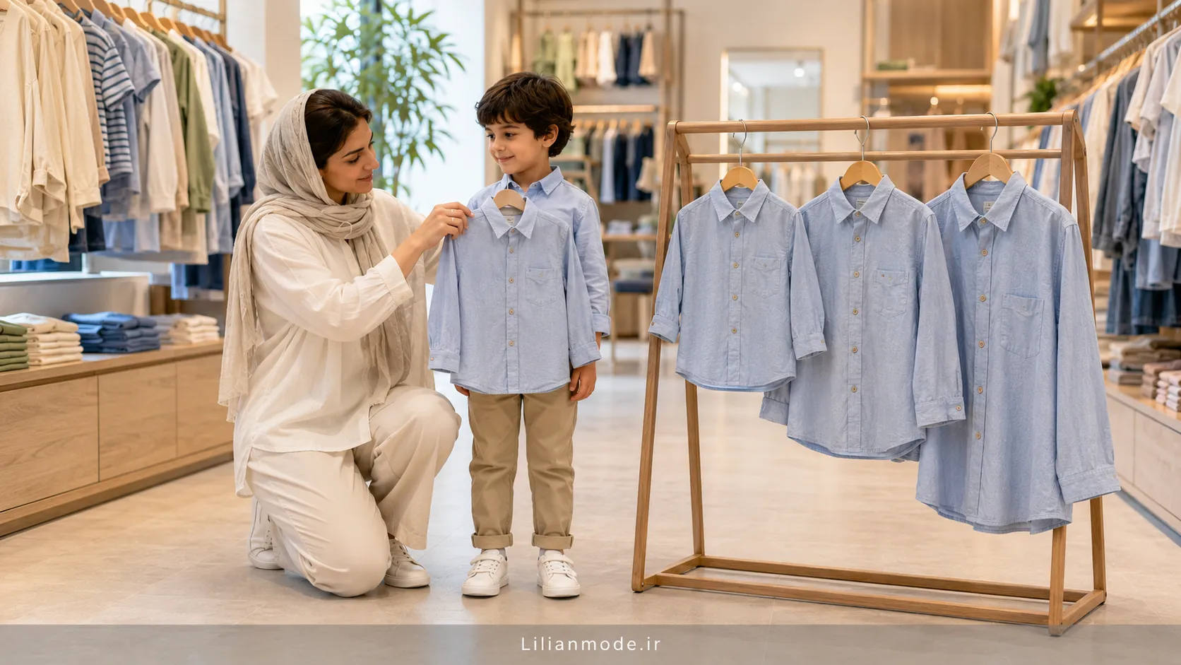 سن یا اندازه معیار خرید لباس بچه‌گانه