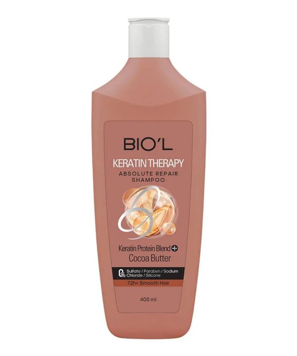 شامپو سر بیول Biol مدل Keratin Therapy