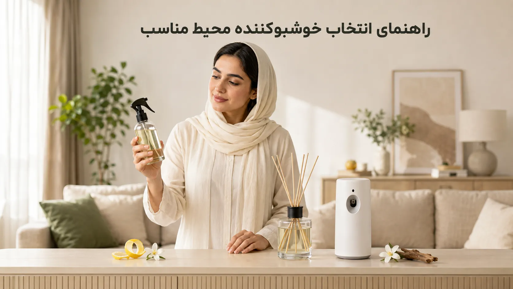 راهنمای انتخاب خوشبو کننده محیط مناسب 3 راهنمای انتخاب خوشبو کننده محیط مناسب