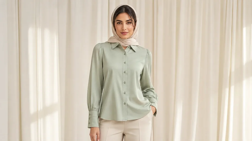راهنمای کامل خرید و استایل شومیز زنانه (2)