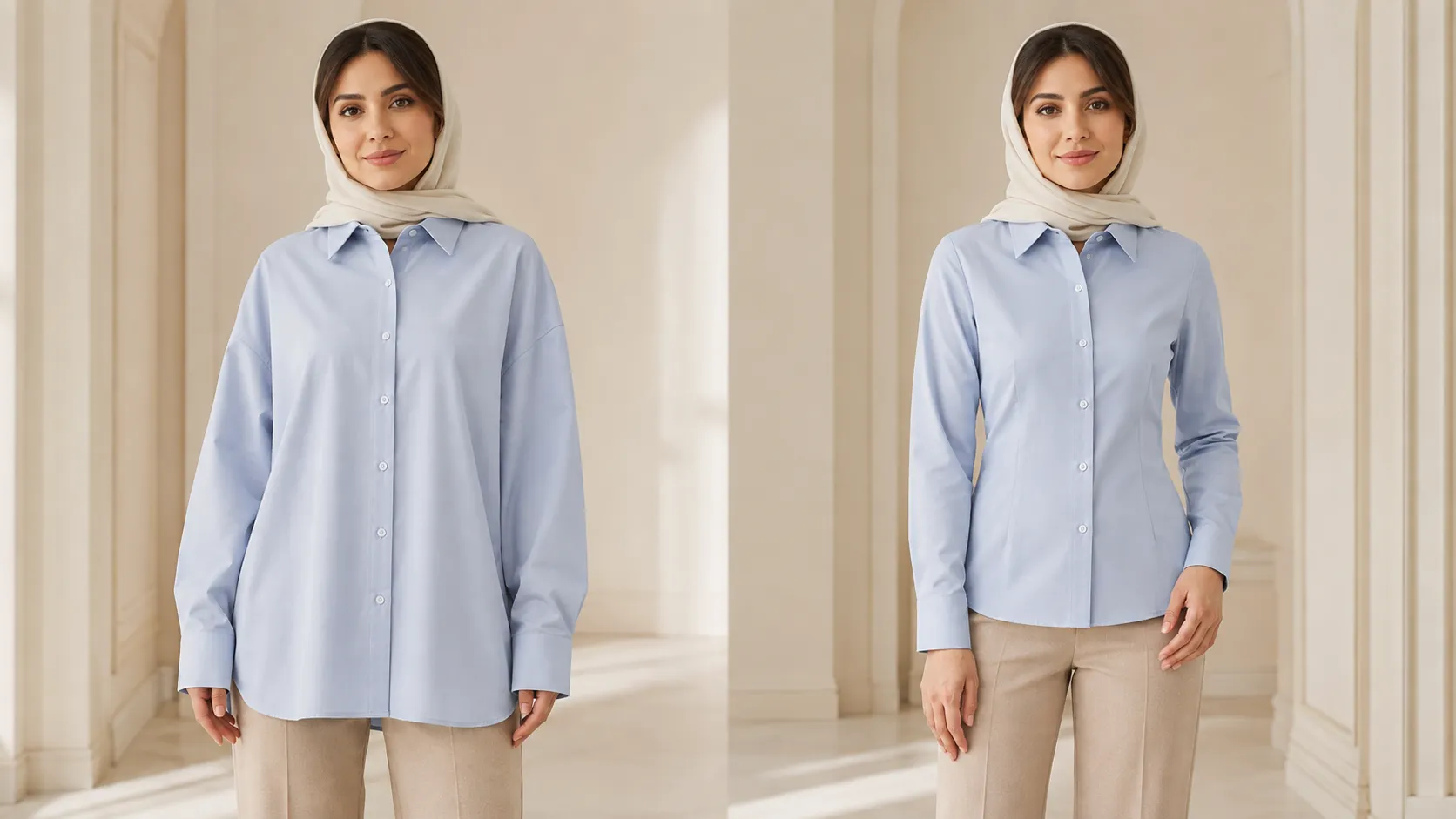 چگونه شومیز گشاد را تنگ کنیم